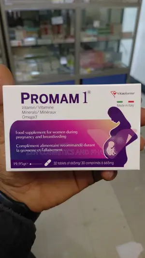 Promam-1 Vitamins + Minerals + Omega 3 From Italy