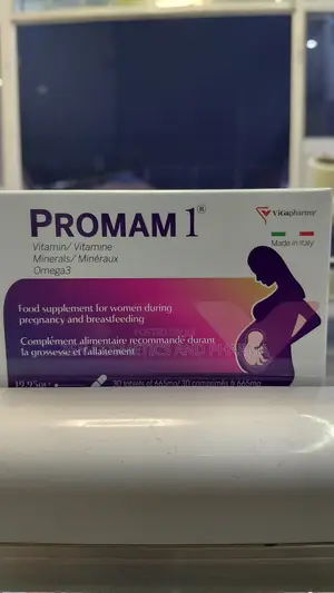 Promam-1 Vitamins + Minerals + Omega 3 From Italy