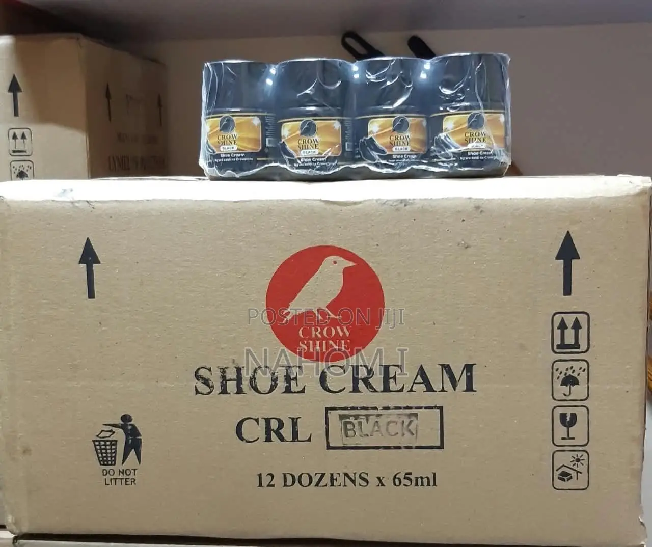 Bulk Shipment of Crow Shine Leather Dye In