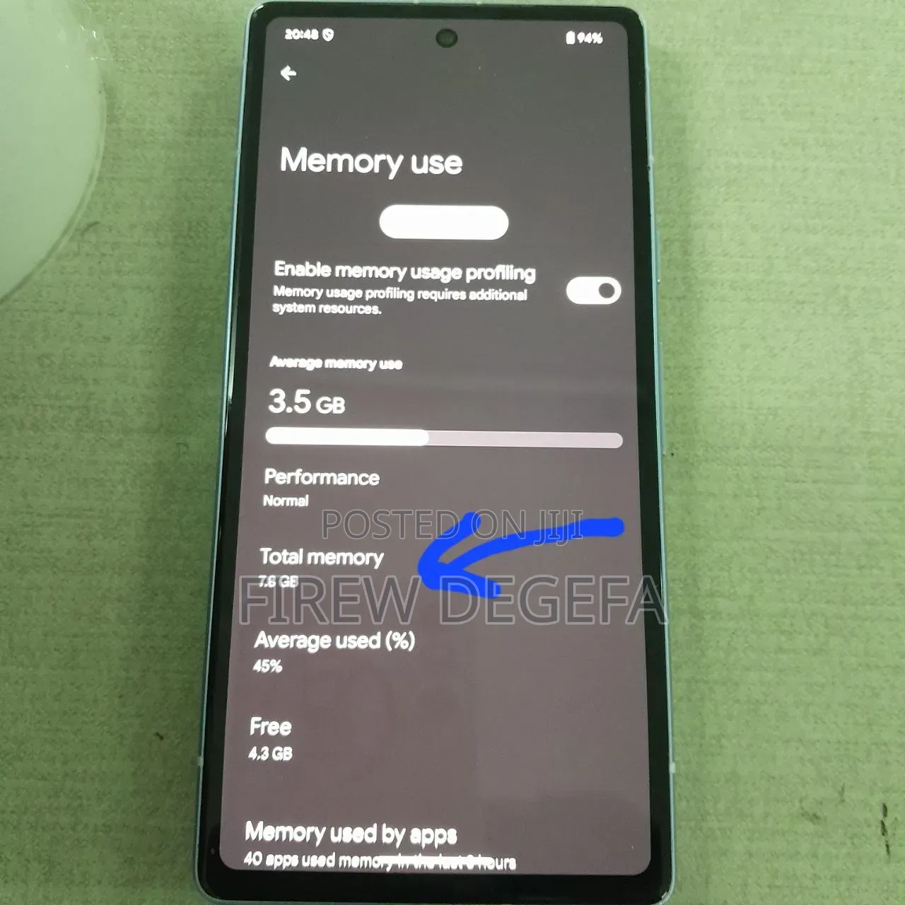 Google Pixel 7a 128 GB Blue