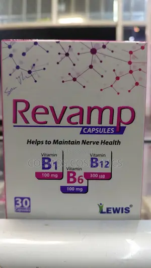 Revamp Vitamin B Complex Capsules for Nerve Health