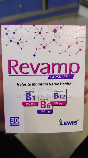 Revamp Vitamin B Complex Capsules for Nerve Health