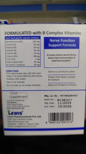 Revamp Max Vitamin B Complex Advance Support for Nerve Health
