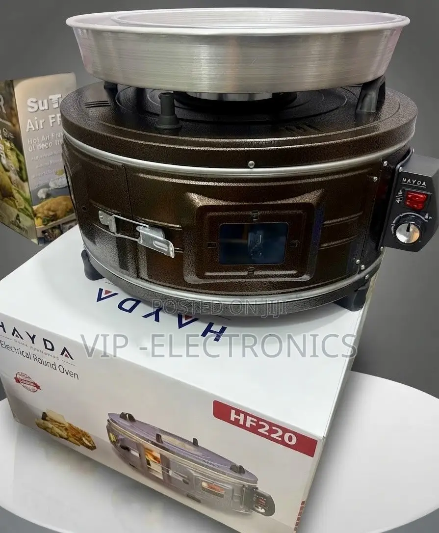 HAYDA Electrical Round Oven, Model HF220, With a Powerful 1300W