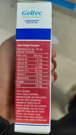 Haem Plus Iron + Folic Acid With Vitamins + Minerals Blood Tonic