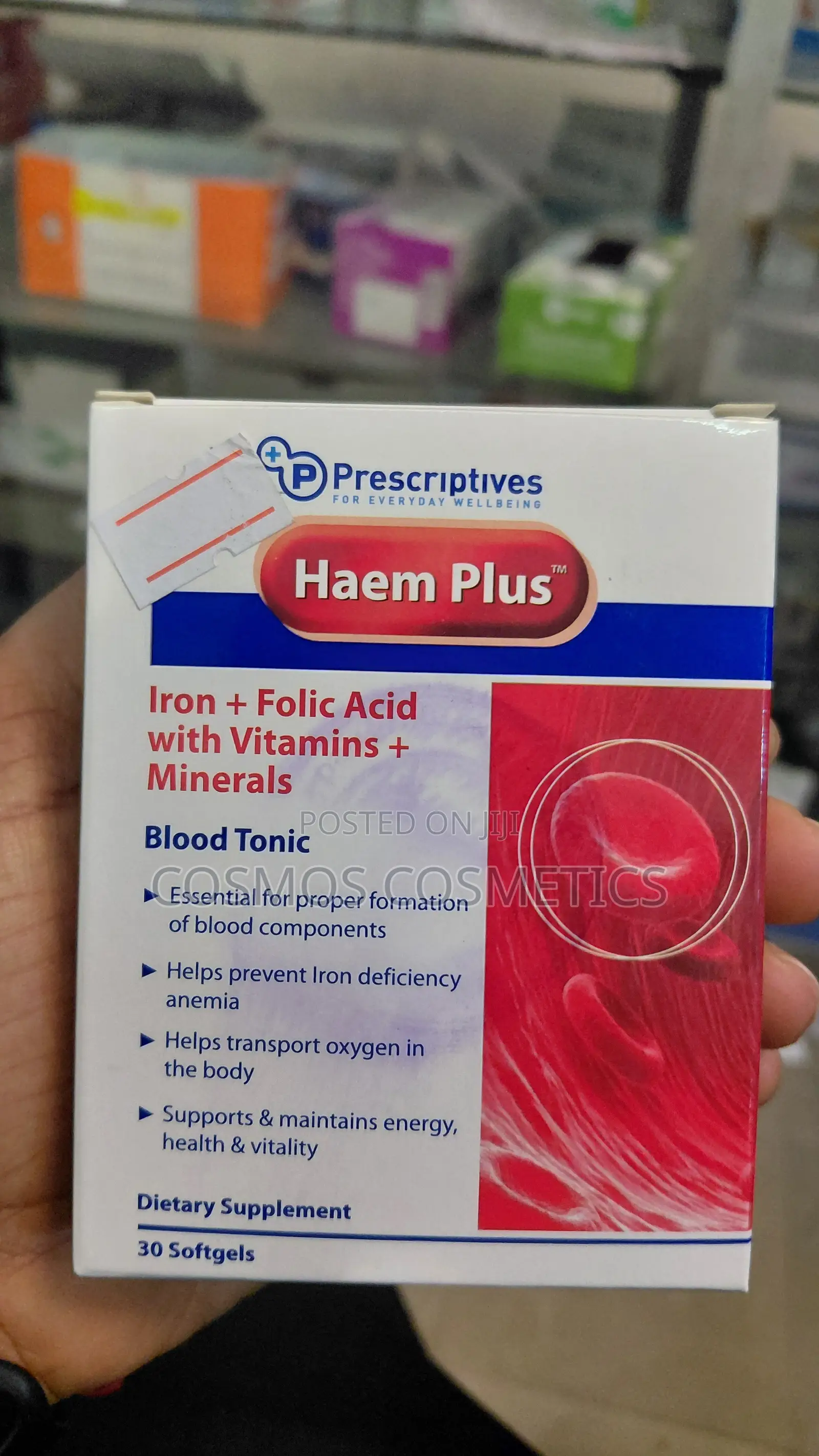 Haem Plus Iron + Folic Acid With Vitamins + Minerals Blood Tonic