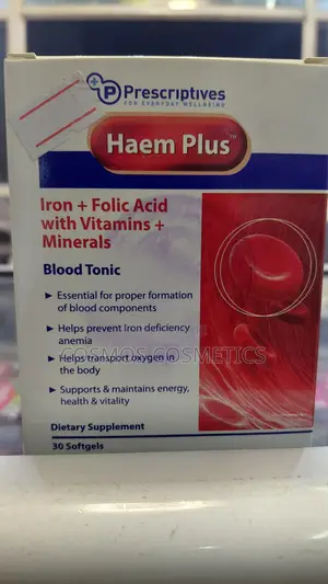 Haem Plus Iron + Folic Acid With Vitamins + Minerals Blood Tonic