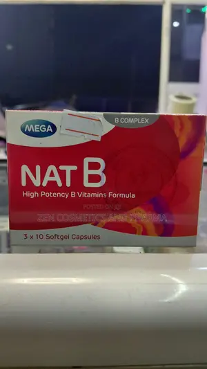 NAT B High Potency B Vitamins Softgel Capsules