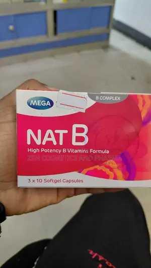 NAT B High Potency B Vitamins Softgel Capsules