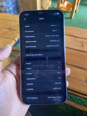 Apple iPhone 12 Pro Max 256 GB White