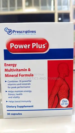 Power Plus Energy Multivitamin and Mineral Formula