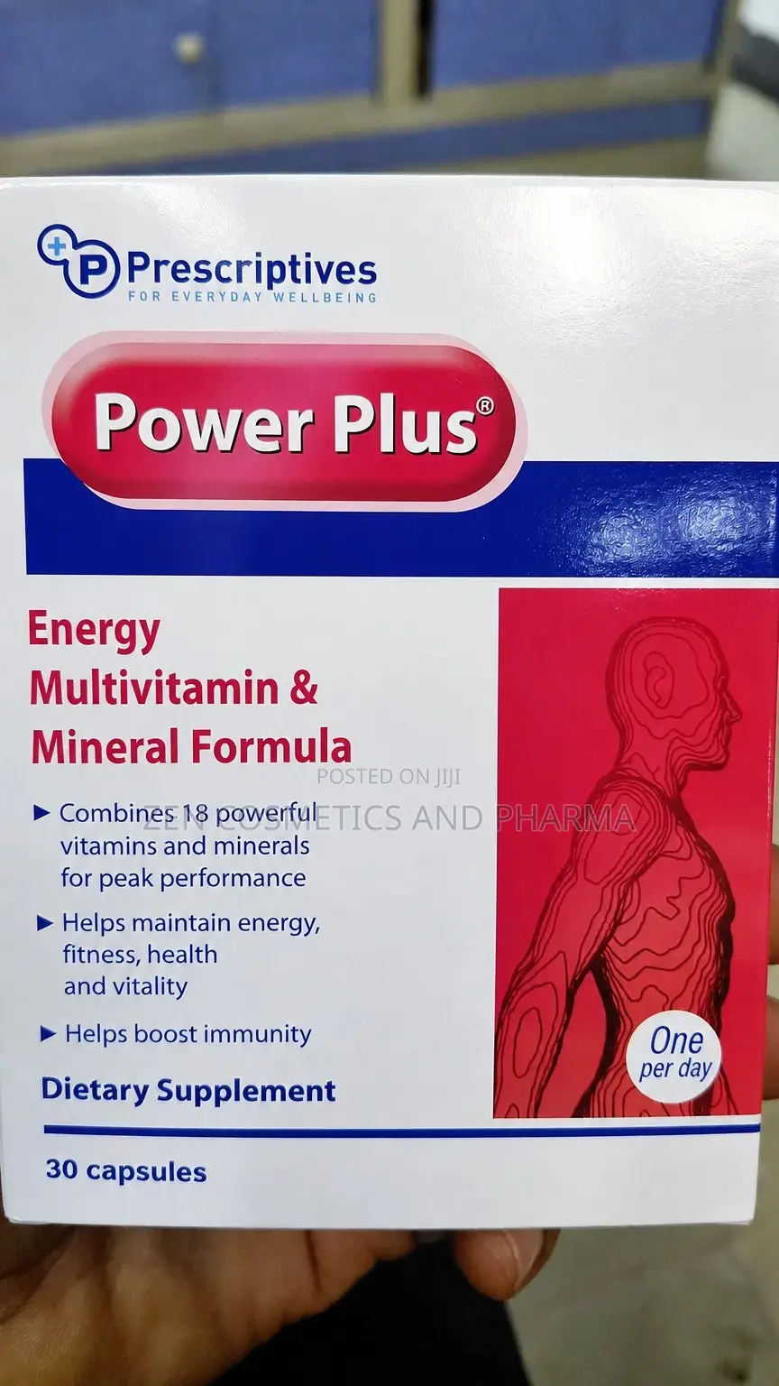 Power Plus Energy Multivitamin and Mineral Formula