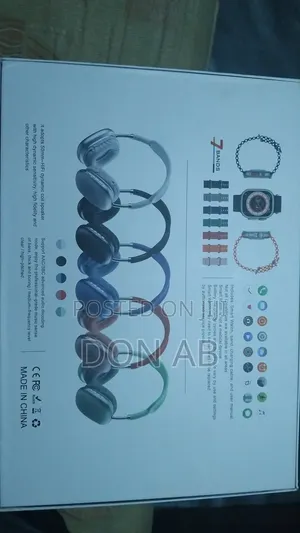 Smart Watch and Head Phon