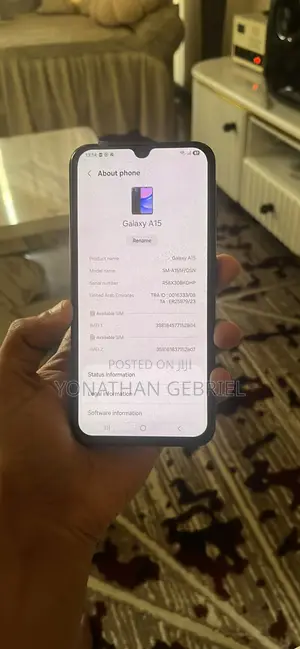 Samsung Galaxy A15 256 GB Black