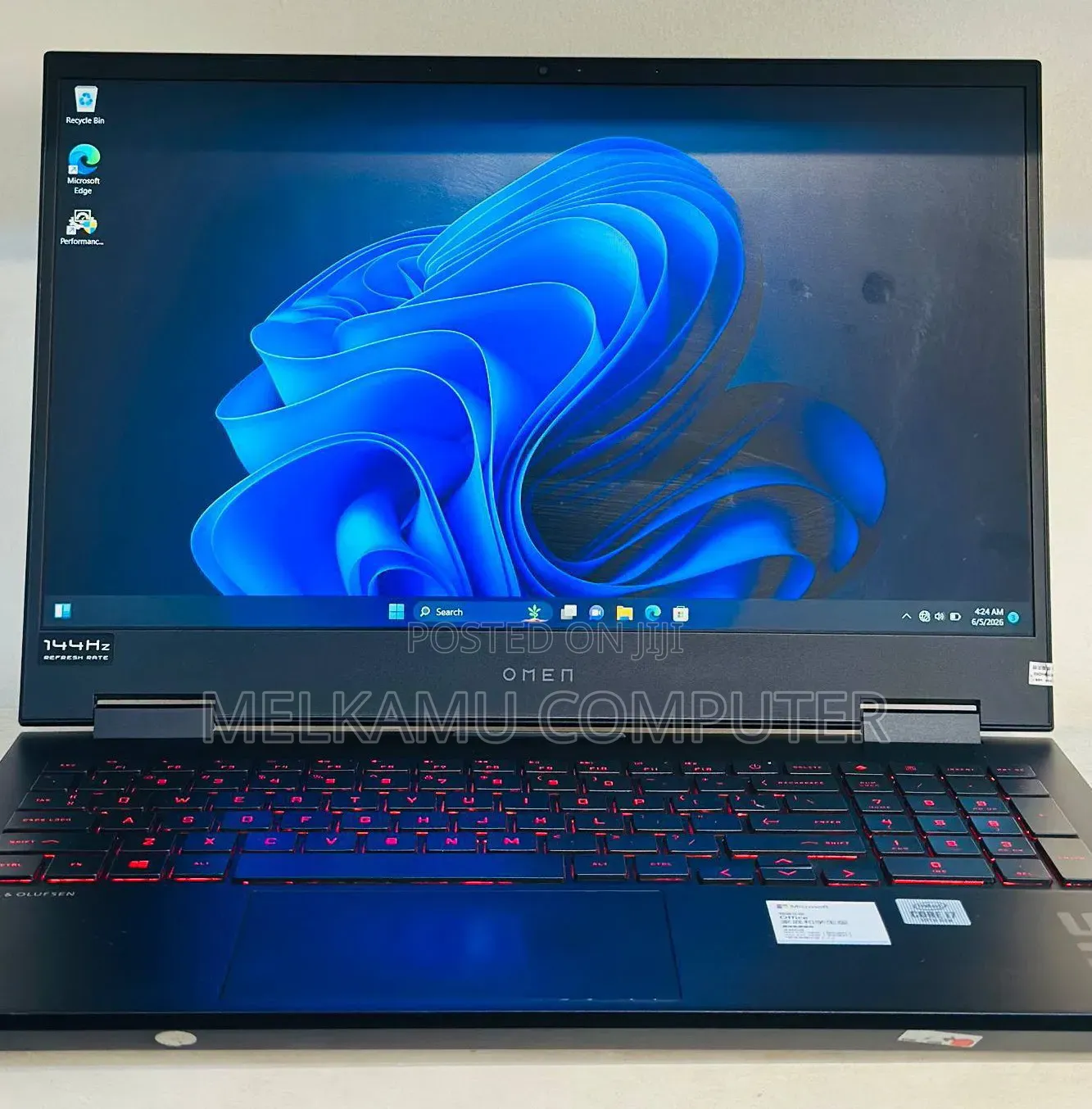 New Laptop HP Omen 15 16GB Intel Core i7 SSD 512GB