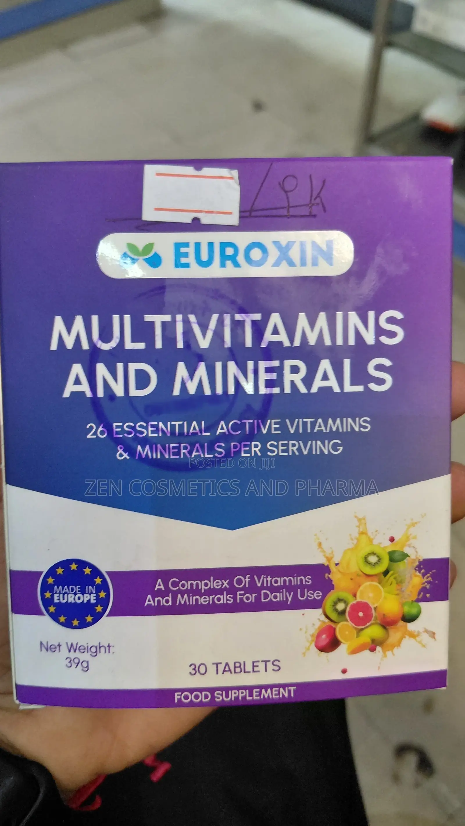Euroxin Multivitamins and Minerals From Germany