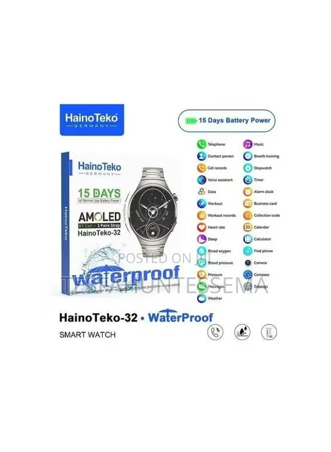 HainoTeko-32 Smart Watch