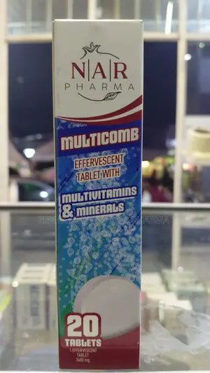 NAR Pharma Multivitamins and Minerals Effervescent Tablets From Turkey