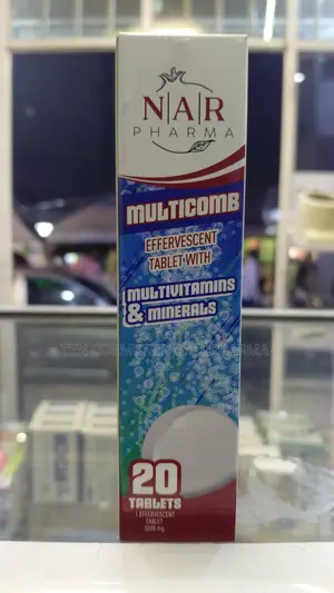 NAR Pharma Multivitamins and Minerals Effervescent Tablets From Turkey