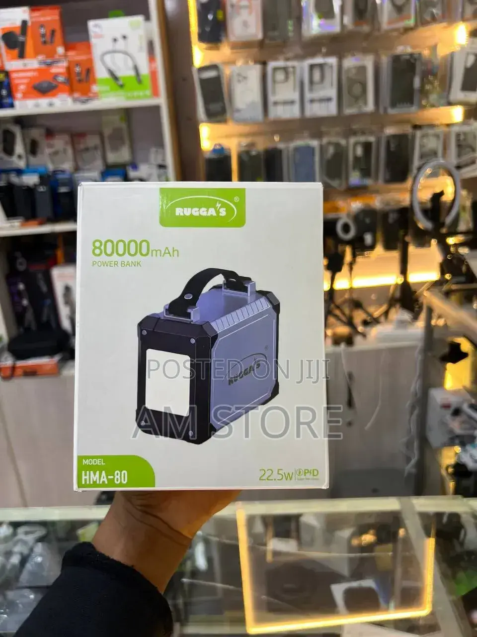 RUGGA'S HMA-80 80000mAh Power Bank