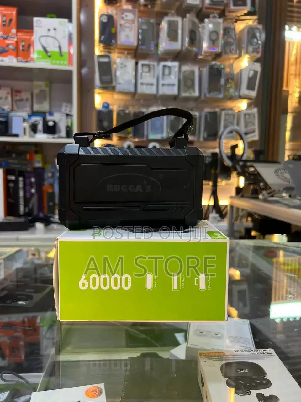 RUGGA'S 60000mAh Power Bank With Cables