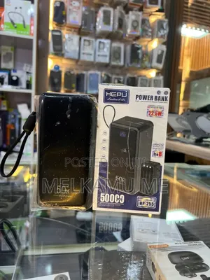 HEPU HP-255 50000mAh Power Bank With Built-in Cables