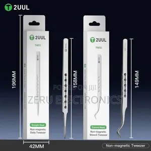 2UUL Non Magnetic Precision Tweezers