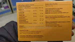 Livolin Forte Hepatotonic Phospholipids With Vitamins From Thailand