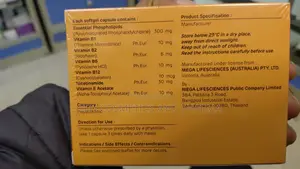 Livolin Forte Hepatotonic Phospholipids With Vitamins From Thailand