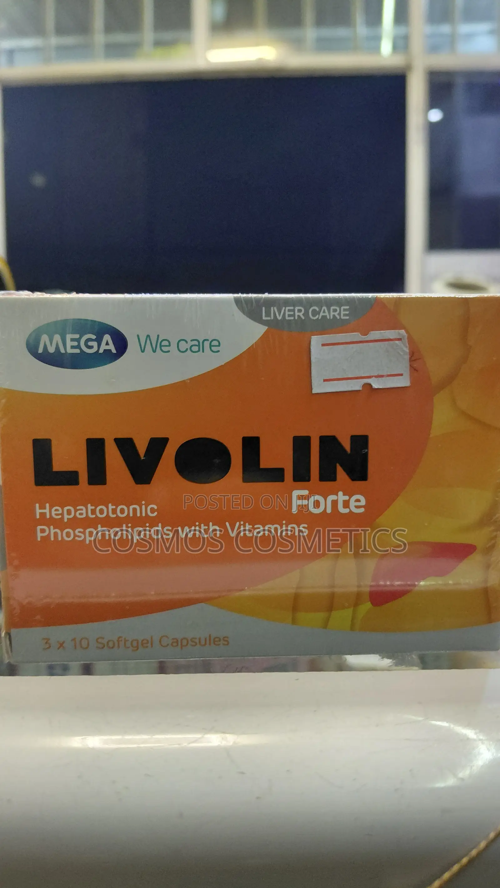 Livolin Forte Hepatotonic Phospholipids With Vitamins From Thailand