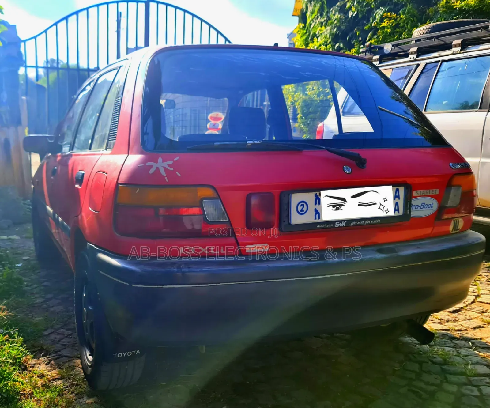 Toyota Starlet 1991 Red