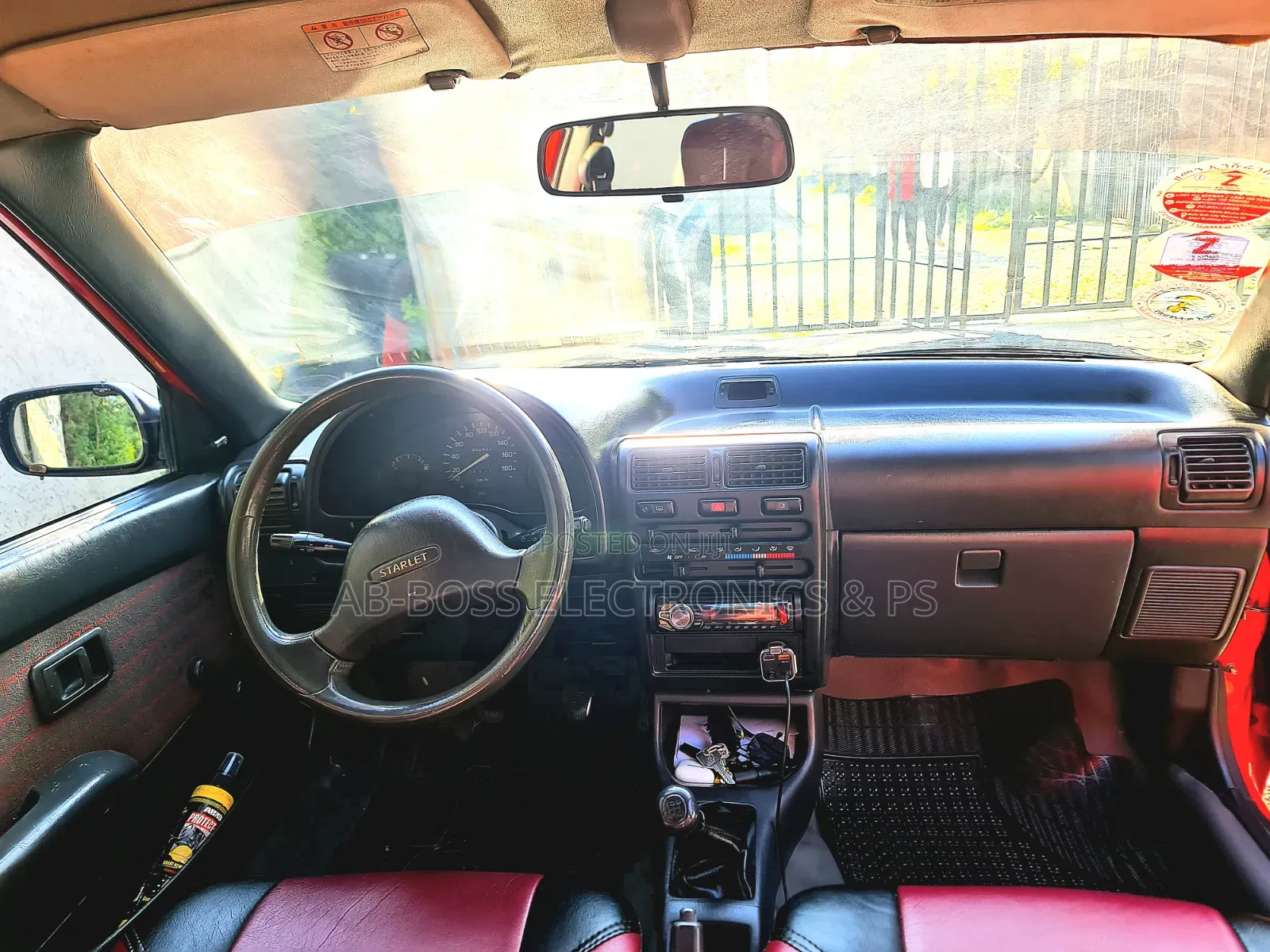 Toyota Starlet 1991 Red