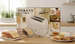 Sokany HJT-022 2-Slice Toaster – 700w Fast • Easy