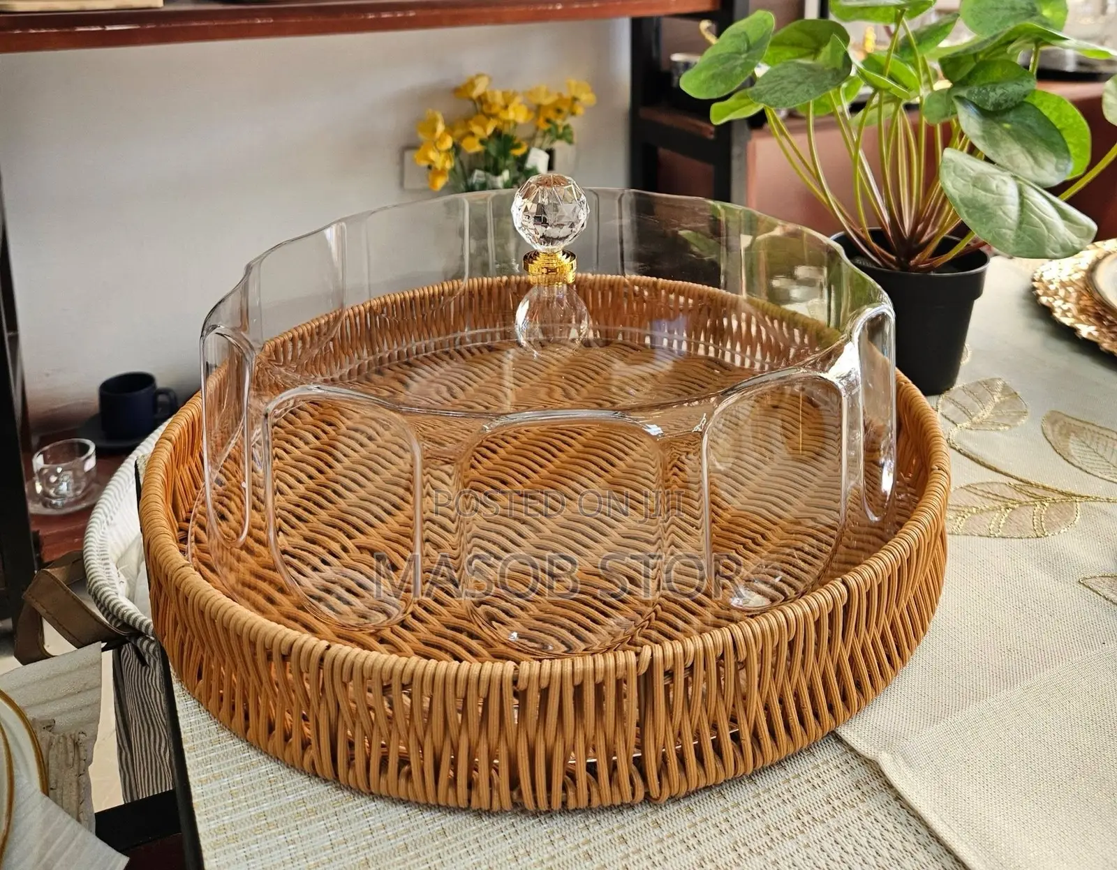 And Bread Basket የእንጄራና የዳቦ ማቅረቢያ