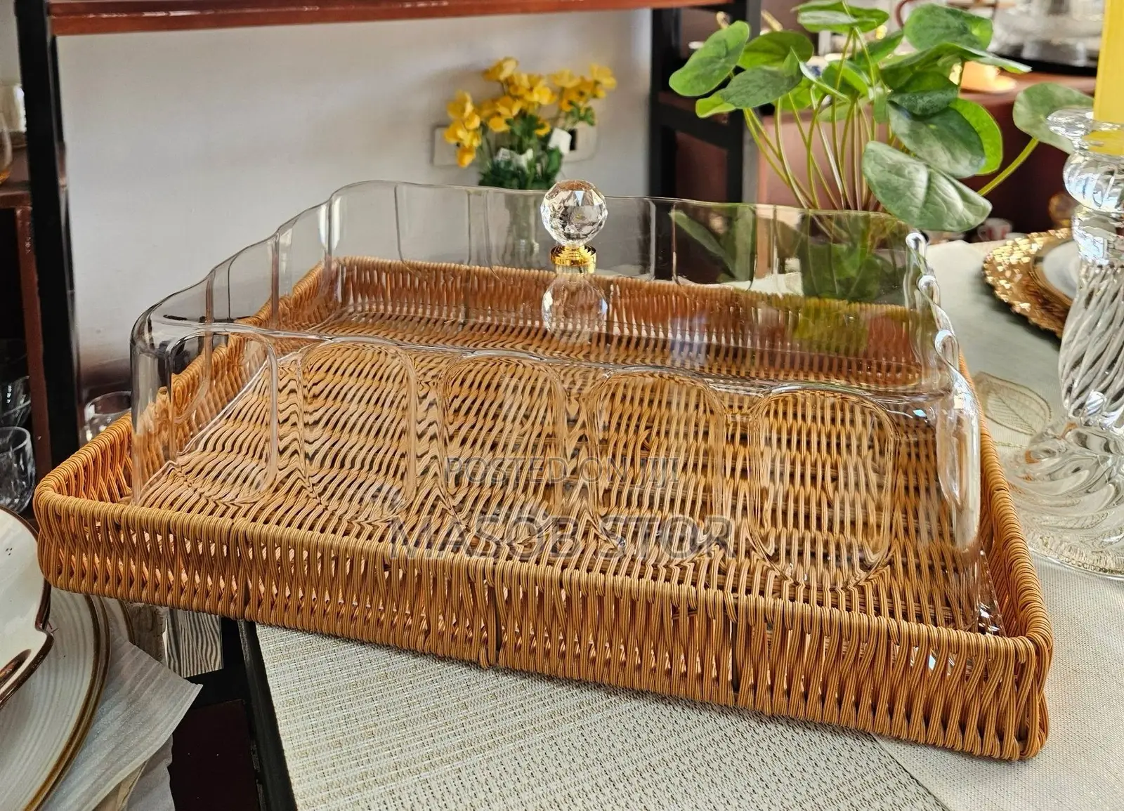And Bread Basket የእንጄራና የዳቦ ማቅረቢያ