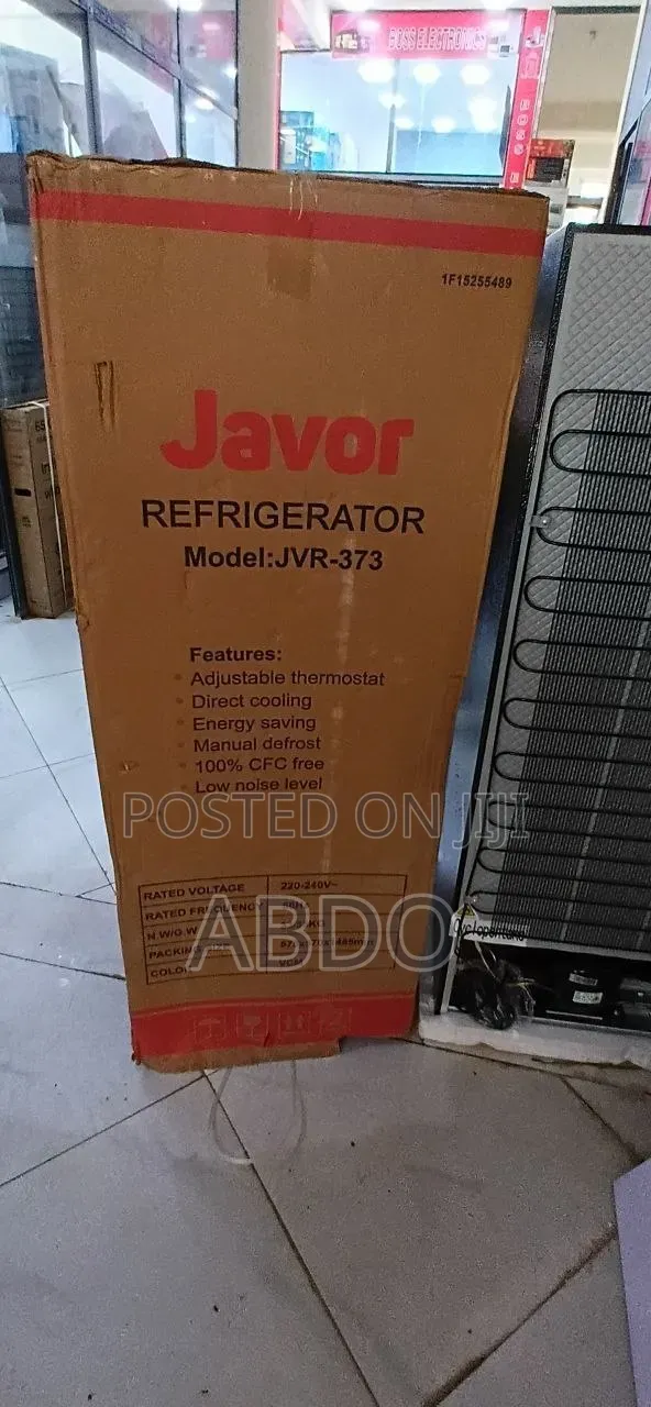 Javor Refrigerator Model :Jvr-373litr Quality Top Freezer
