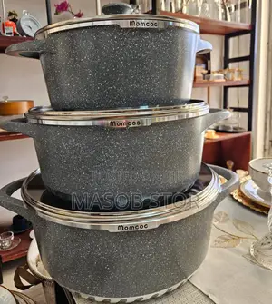 Momcoc Kitchenware Set 4 ዶሮ, 3ዶሮ እና 2ዶሮ የሚሰሩ የማይዙ ድስቶች