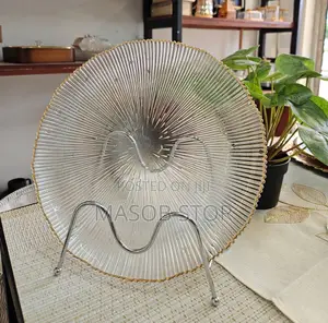 Glass Plate Ceramic Plate ግላስ /ሴራሚክ ሳህን