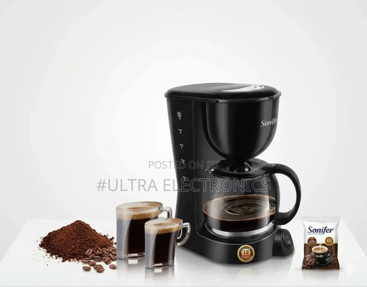 Sonifer 12-Cup Coffee Maker 12 Cups • Fast Brewing • Easy to Use