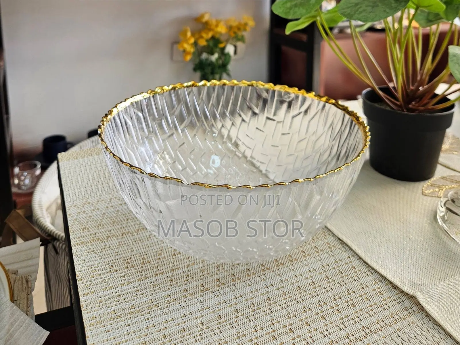 Glass Bowl / የመስታወት ጎርጋዳ ሰሀን