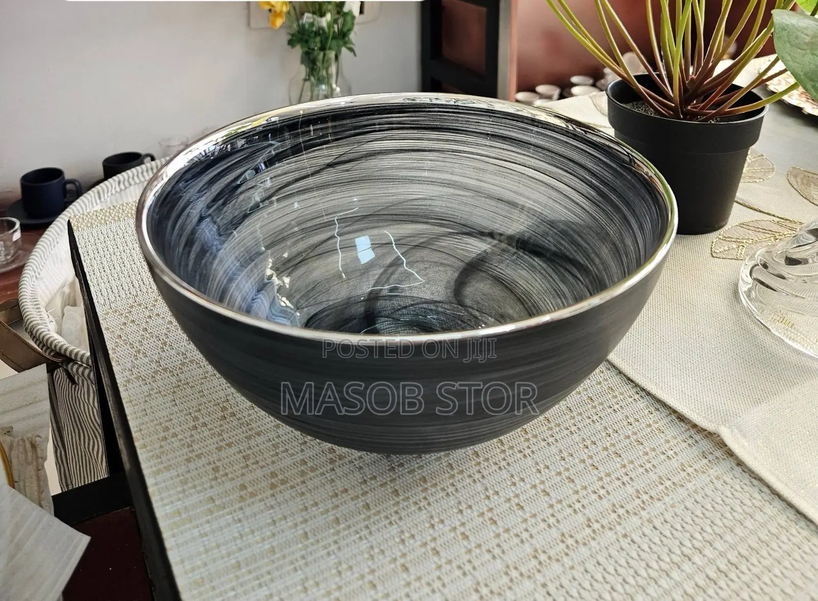 Glass Bowl / የመስታወት ጎርጋዳ ሰሀን