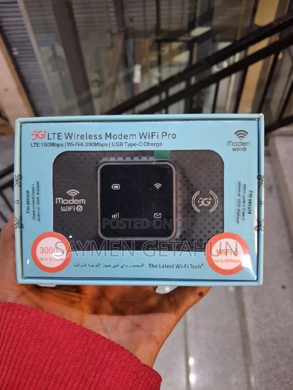 Portable Modem 4G LTE Wireless WiFi Pro Router Toplink