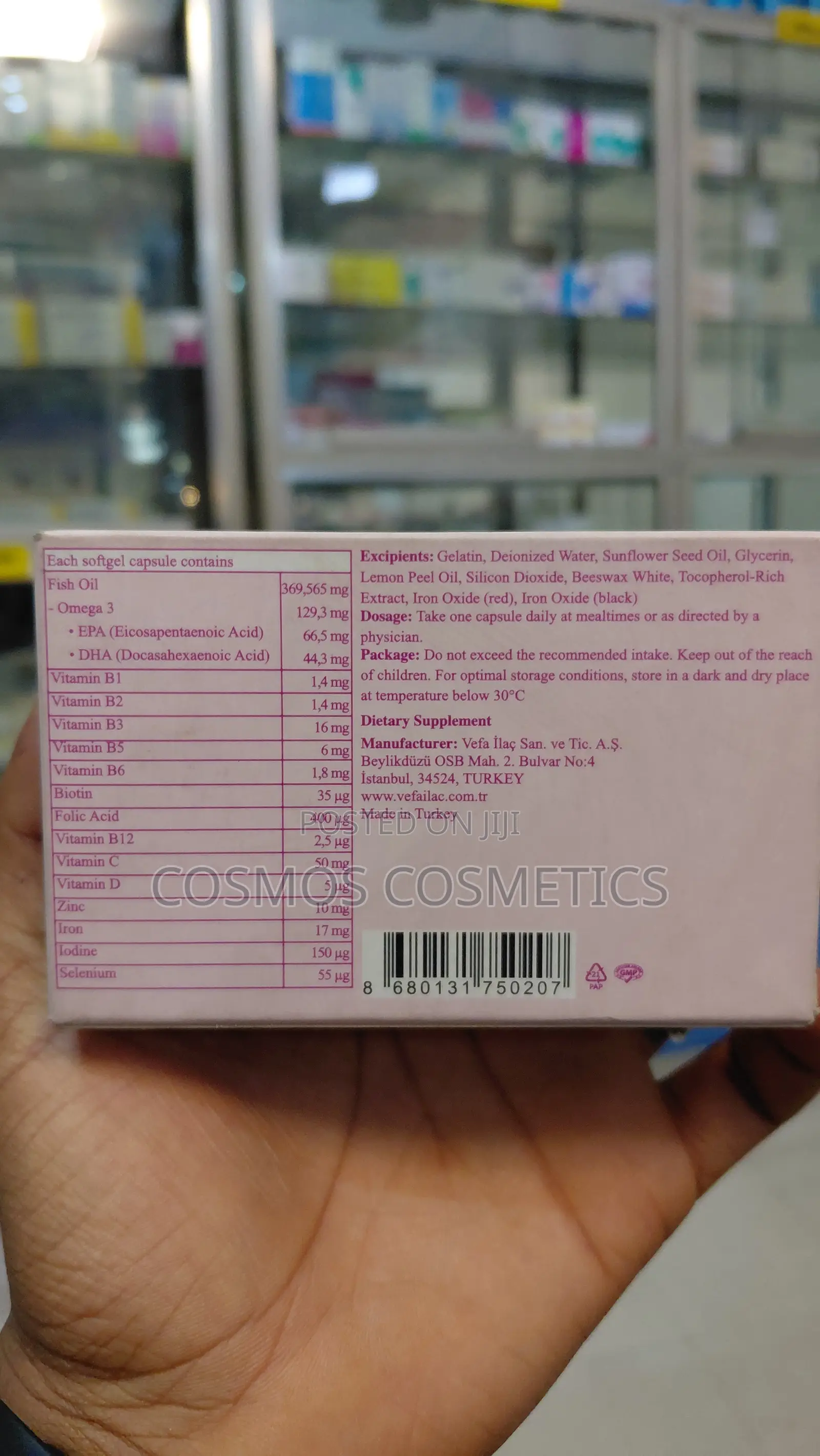 Parvulex for Pregnancy and Lactation Period From Turkey