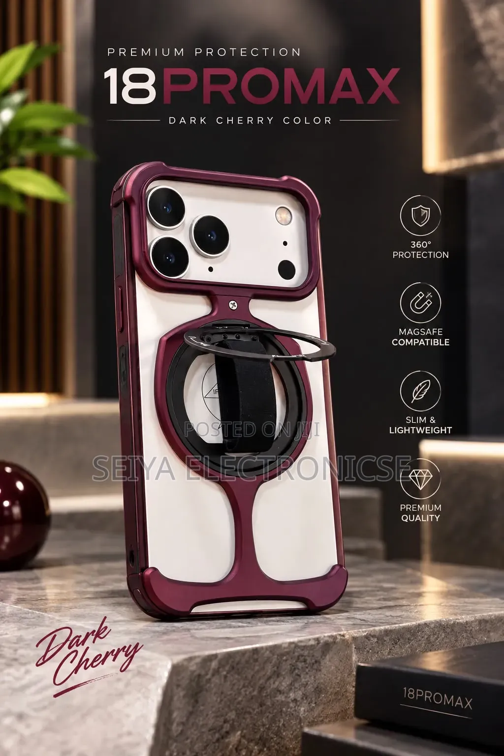 IPhones 18pro Max Carbon 360° Cases, Which Are Rugged Shockproof Armor
