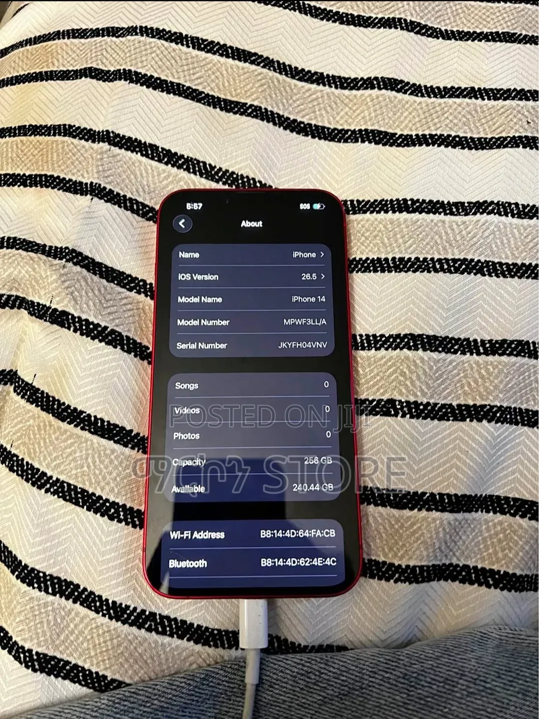 Apple iPhone 14 256 GB Red