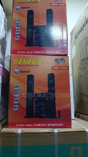 Genesis Professional Speaker Powerful Sound • Deep Bass • Great