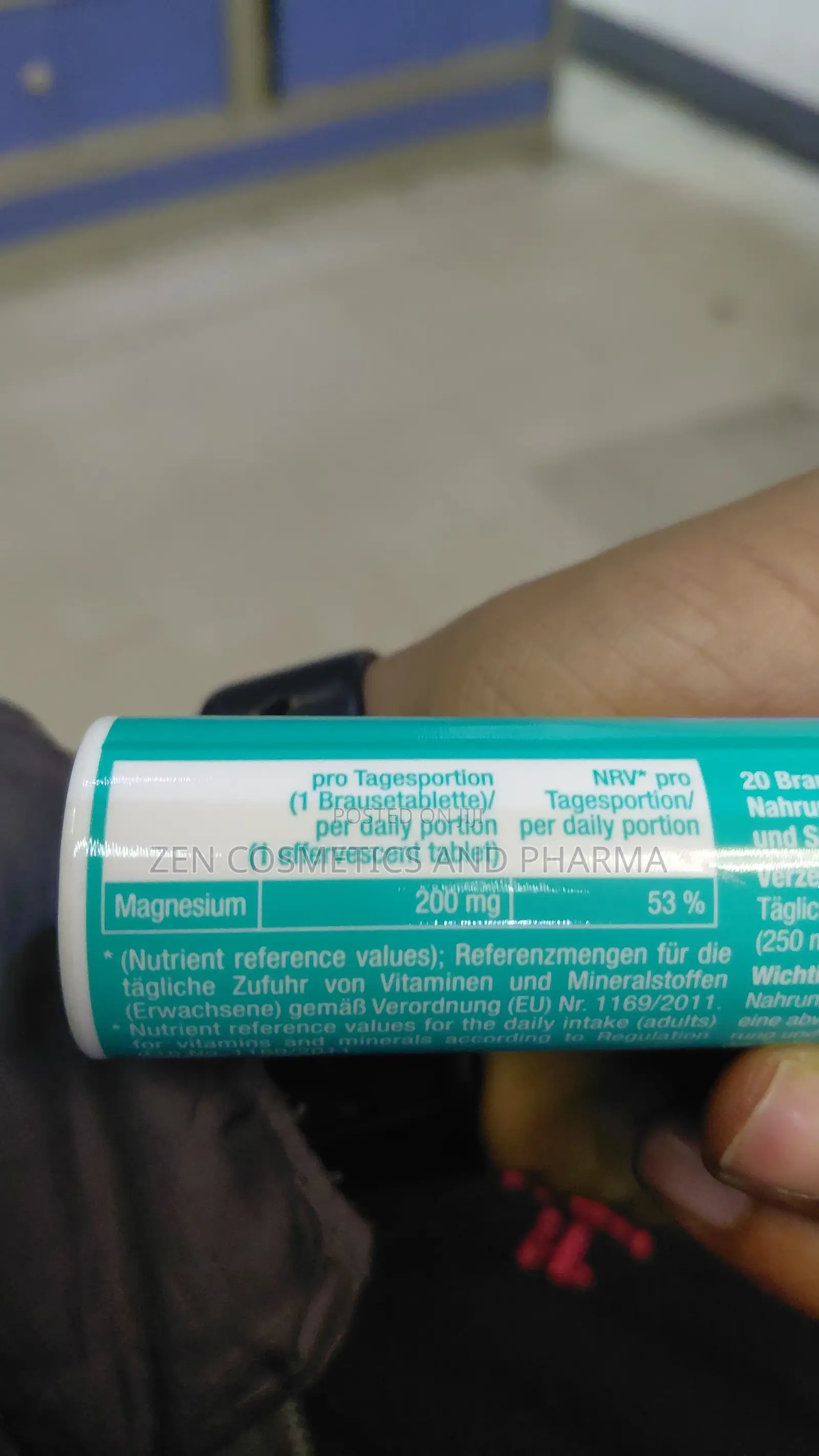 German Magnesium Effervescent Tablets From Germany