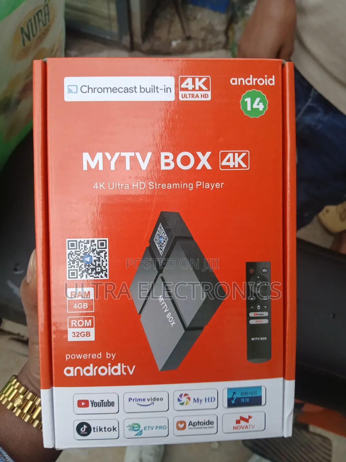 Mytv Box Ultra Hd – Android TV Box 4gb Ram + 32gb Rom Ultra