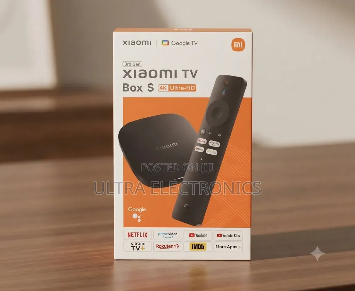 Xiaomi TV Box S 3rd Gen – Ultra Hd Upgrade Your TV to a Smart