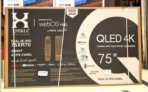 75QLED WebOS Hub Frameless Screen TV